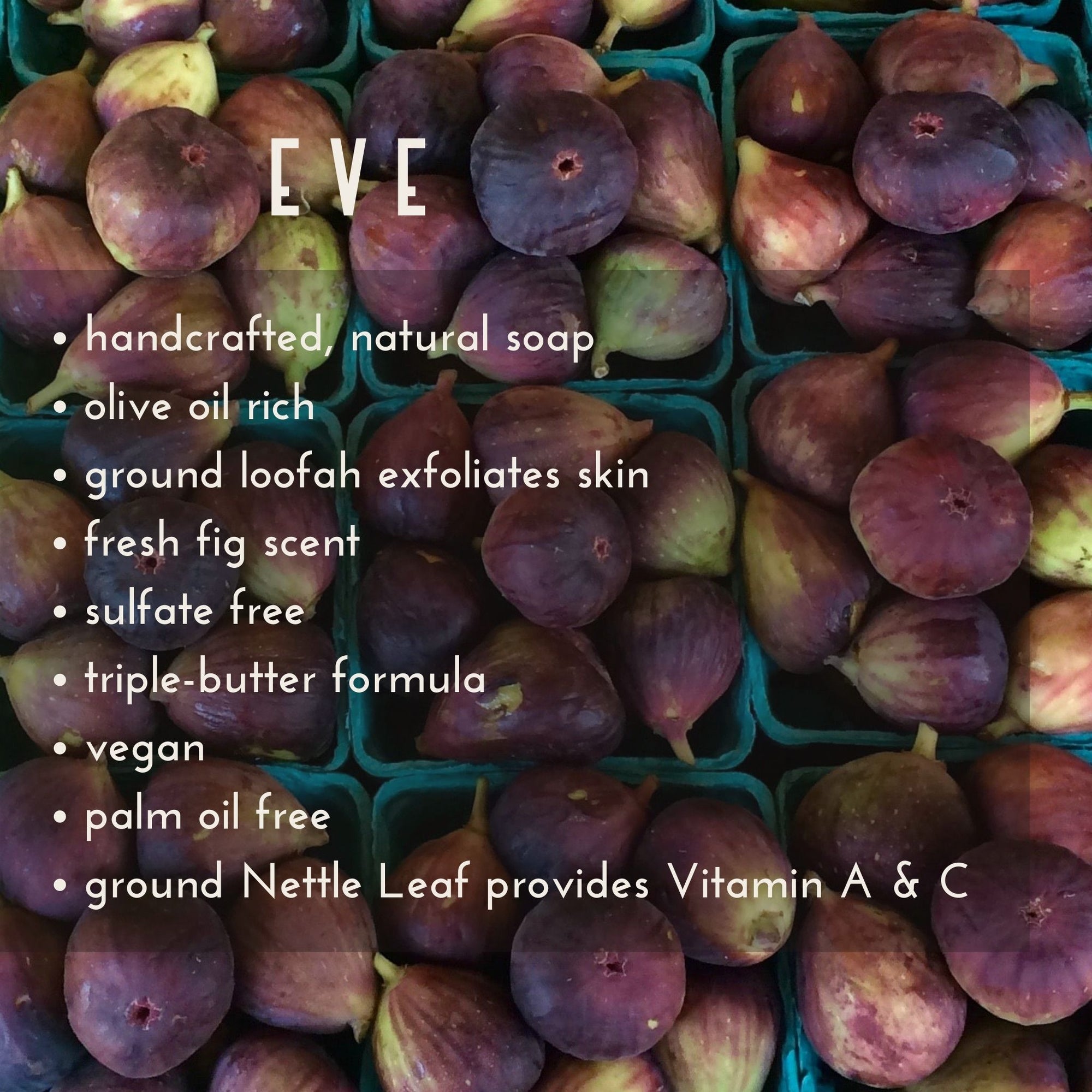 Eve, Fresh Fig Loofah Soap Bar