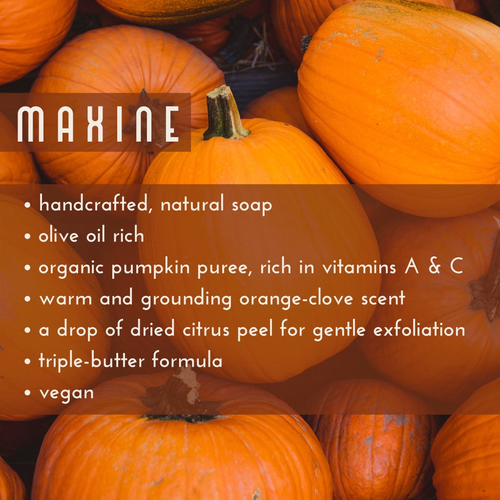 Maxine Orange & Clove Handmade Soap Description