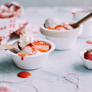 Strawberries & Cream Dessert