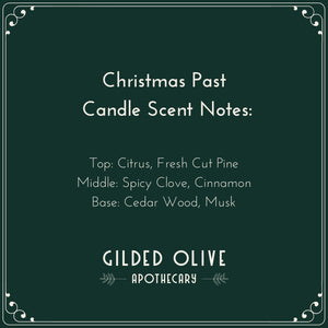 Christmas Past Soy Candle Scent Notes