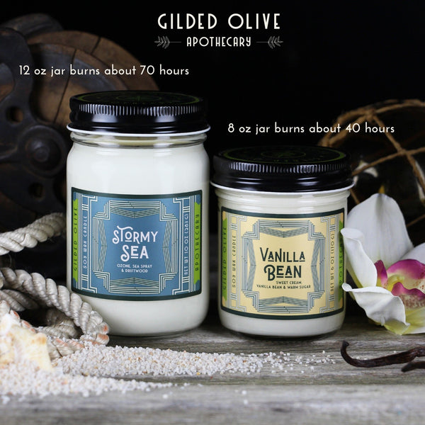 Vanilla Bean Soy Candle – Designs By Harubin