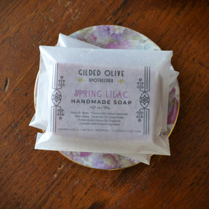 Spring Lilac Handmade Soap | Gilded Olive Apothecary