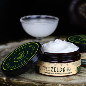 Handmade Vanilla Whipped Body Cream | Zelda